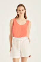 Beli Latikli Müslin Şort