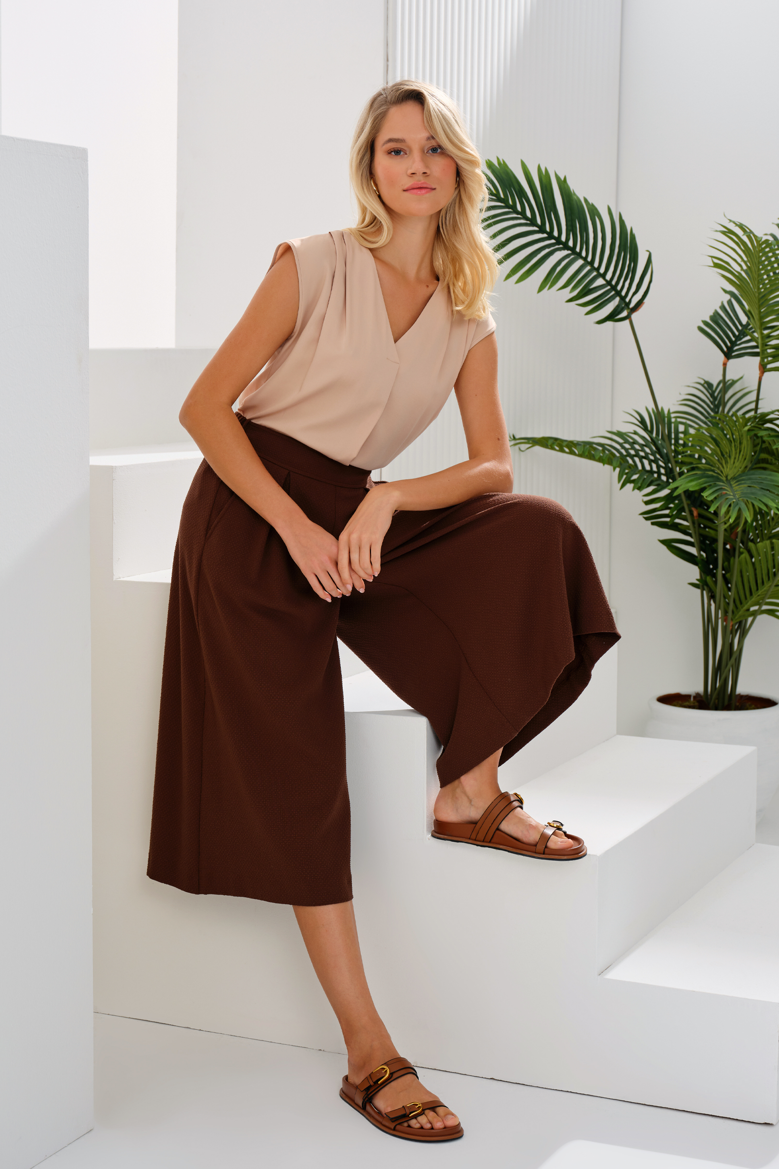 Bol Paça Kapri Boy Pantolon