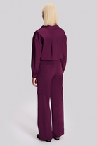 Kargo Cepli Saten Pantolon