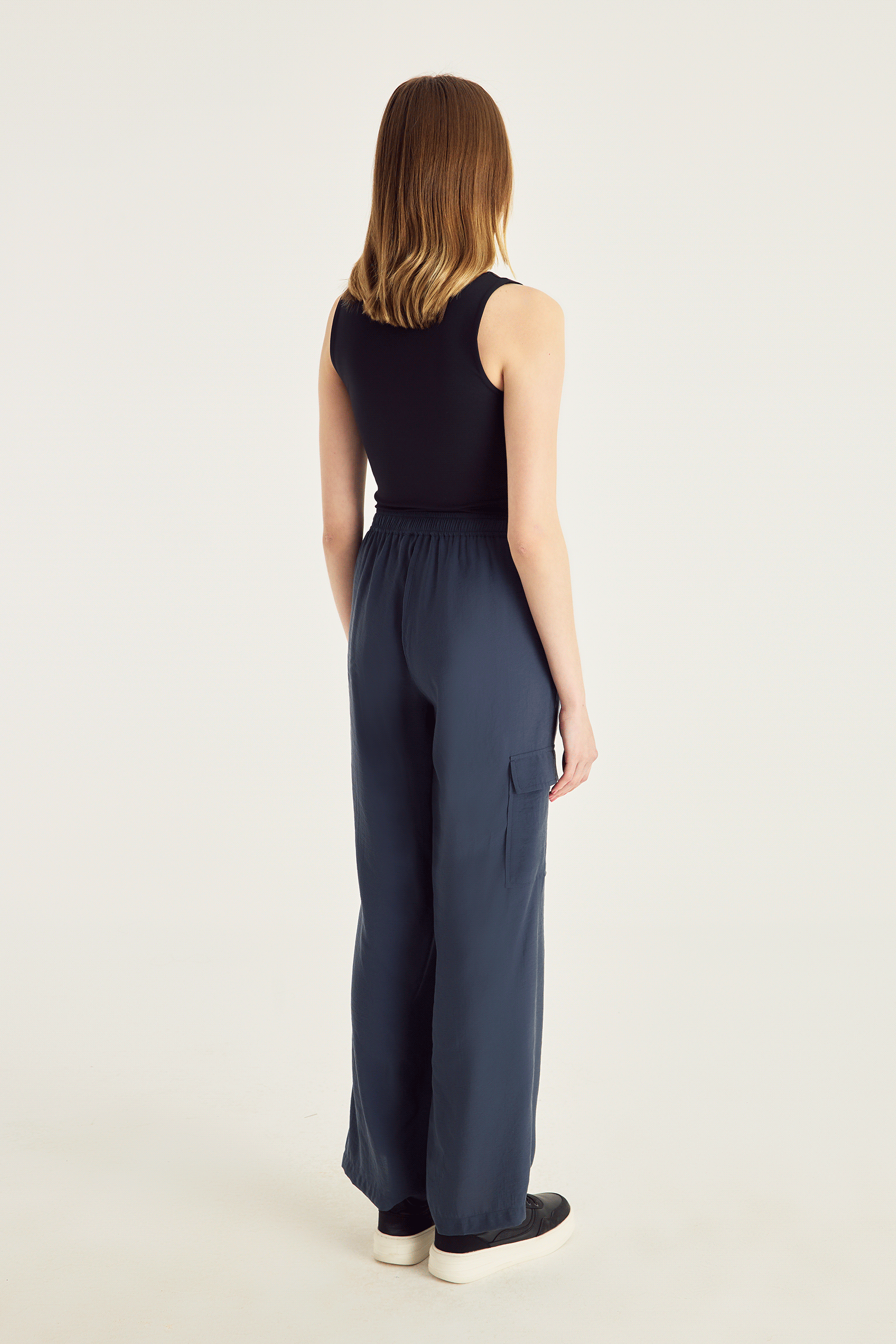 Beli Bağcıklı Spor Pantolon