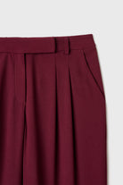 Pileli Bol Paça Pantolon