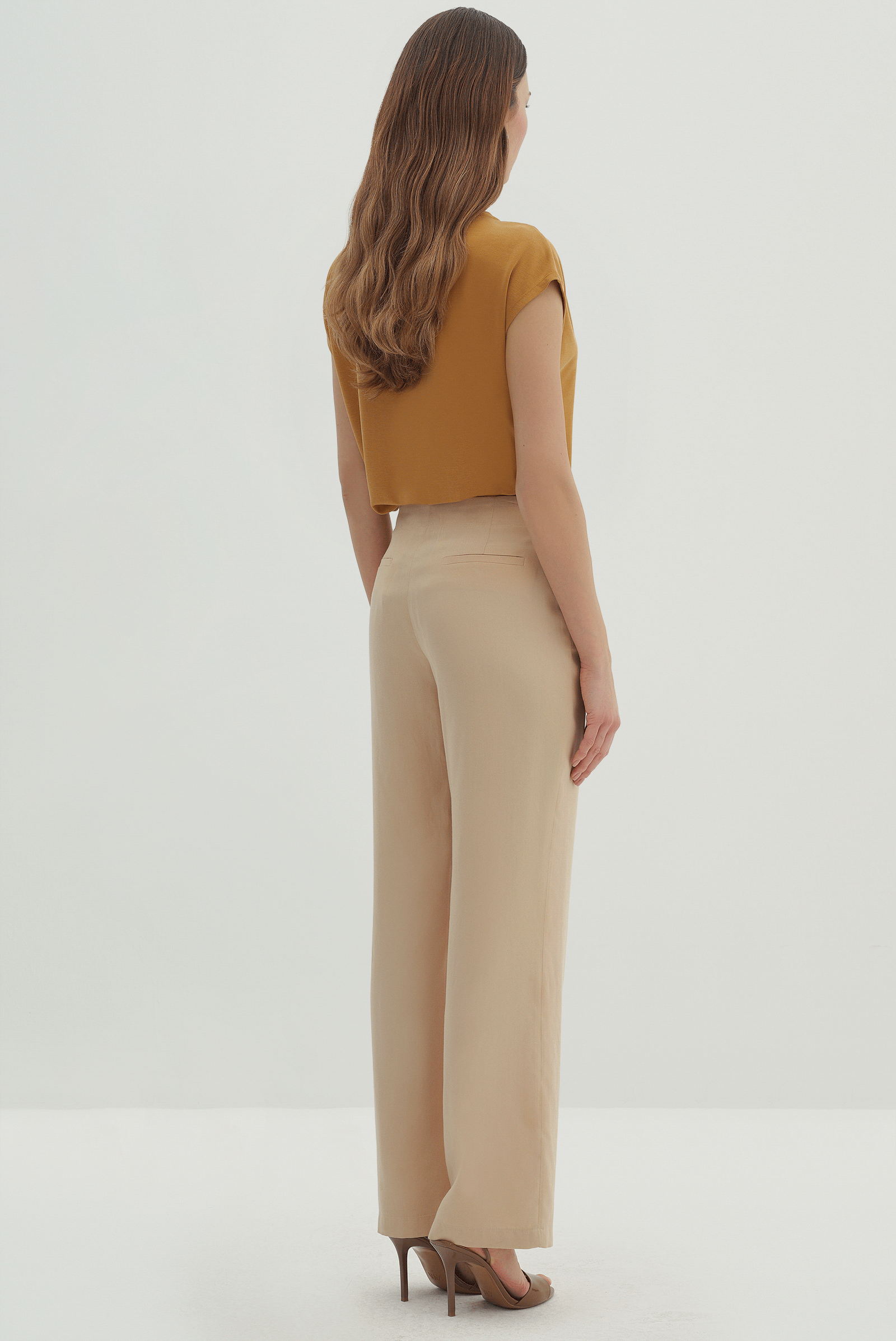 Yüksek Bel Klasik Pantolon