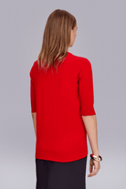 Yarım Kollu Triko Bluz