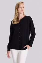 Düğmeli Triko Hırka