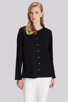 Düğmeli Triko Hırka