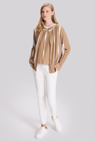 Desenli Triko Hırka