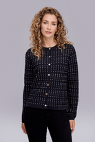 Düğme Detaylı Triko Hırka