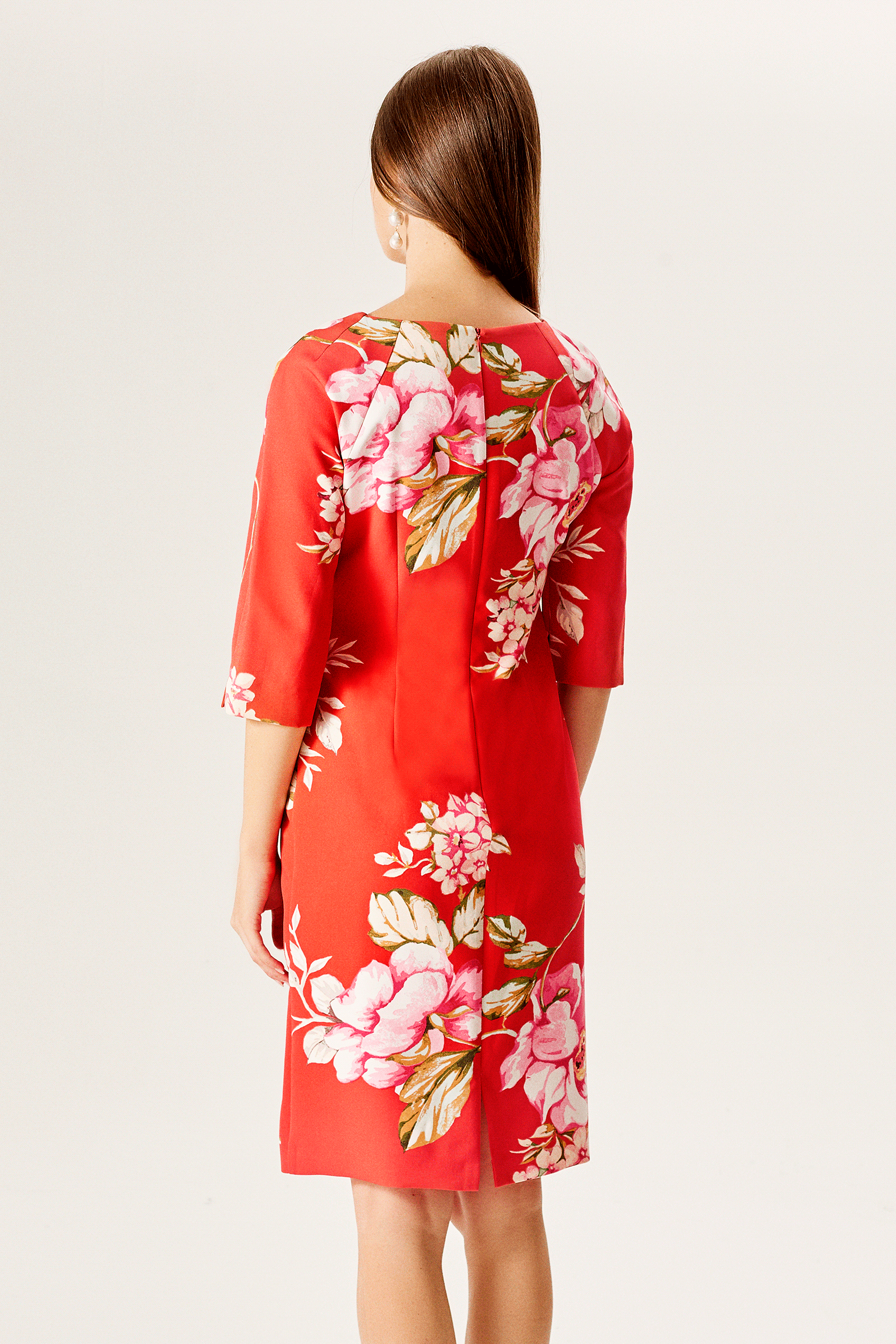 Desenli Truvakar Kol Elbise