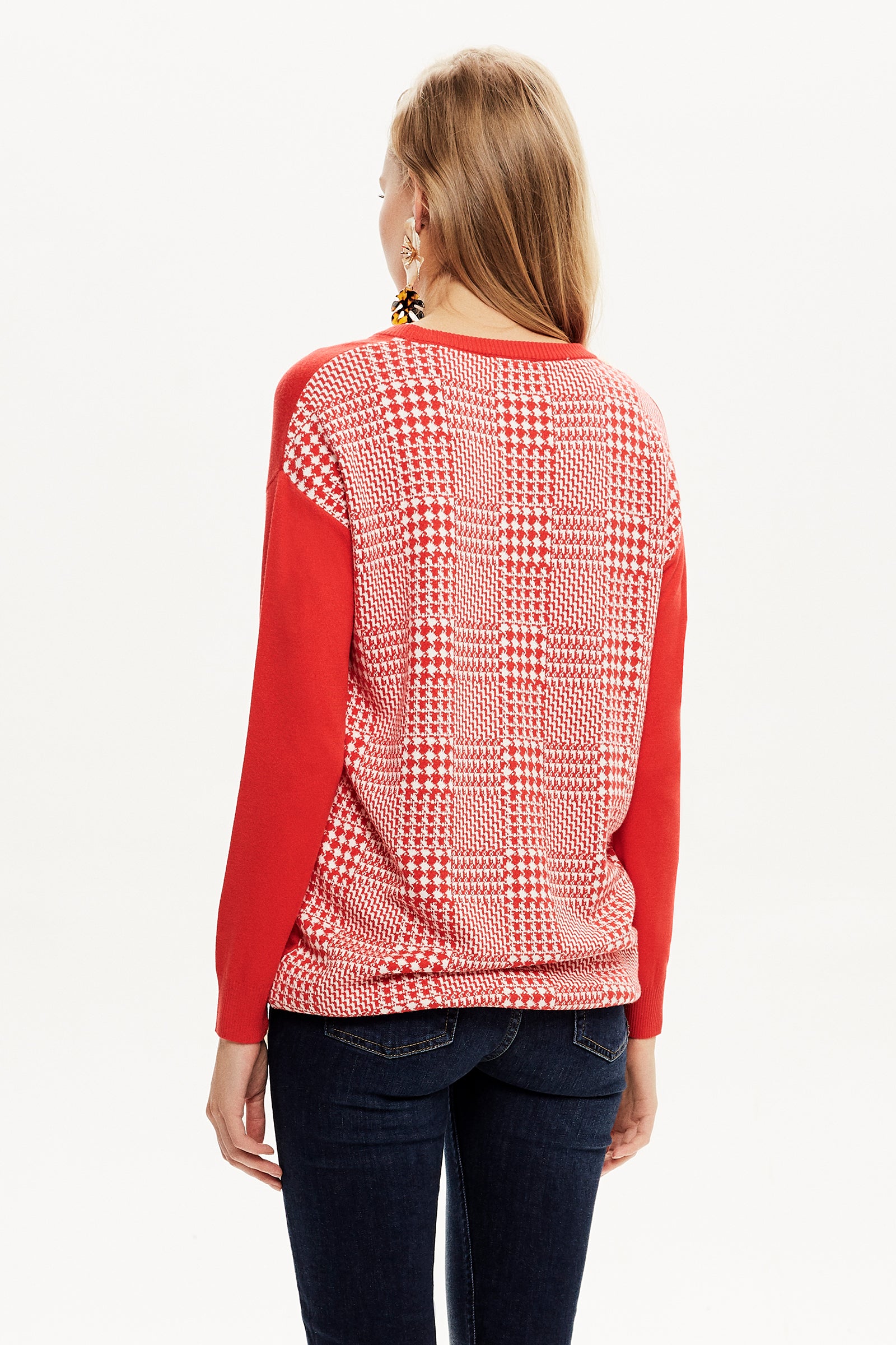 Bağcıklı Triko Bluz