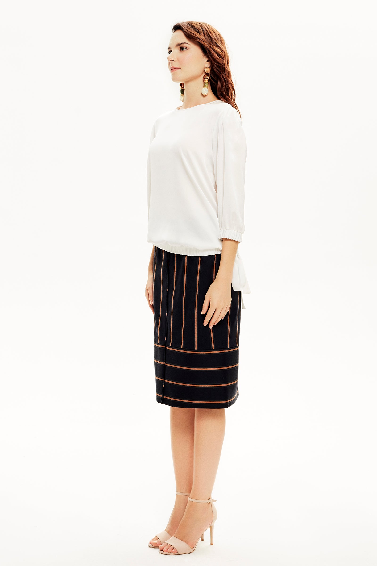 Bağcıklı Truvakar Kol Bluz