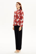 Yakası Bağlamalı Bluz