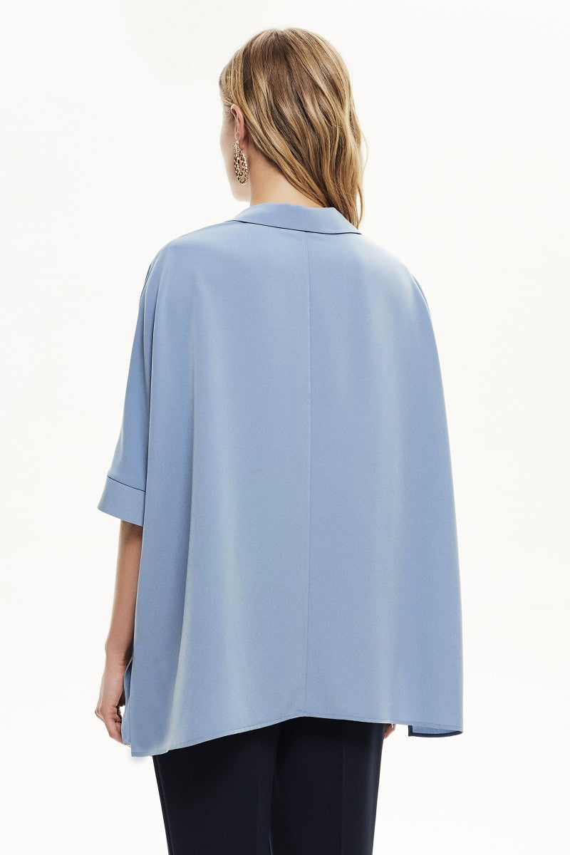 Yarasa Kol Dökümlü Bluz