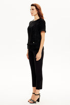 Yarım Kollu Tüvit Bluz