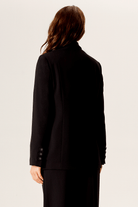 Fularlı Cep Detaylı Blazer Ceket