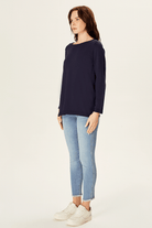 Yırtmaçlı Triko Bluz