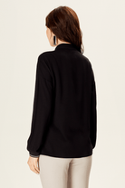 Balıkçı Yaka Düğmeli Bluz