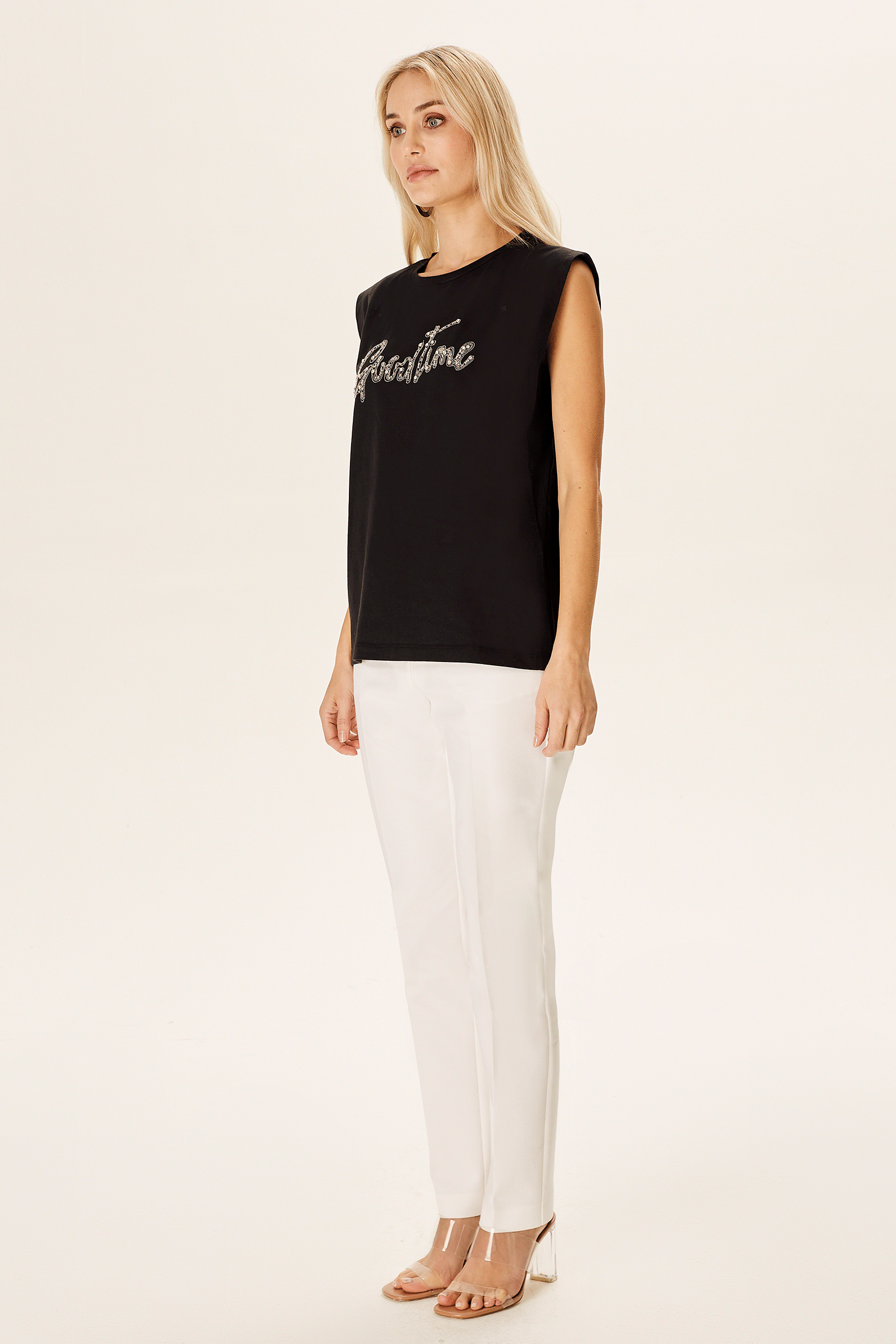 Taş Nakışlı T-Shirt