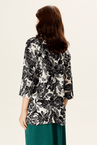 Yanı Yırtmaçlı Arkası Uzun Bluz