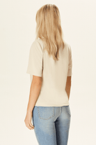 Bağlama Detaylı Penye Bluz