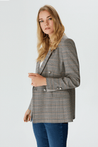 Blazer Ekose Ceket
