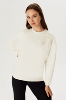 Omuz Detaylı SweatShirt