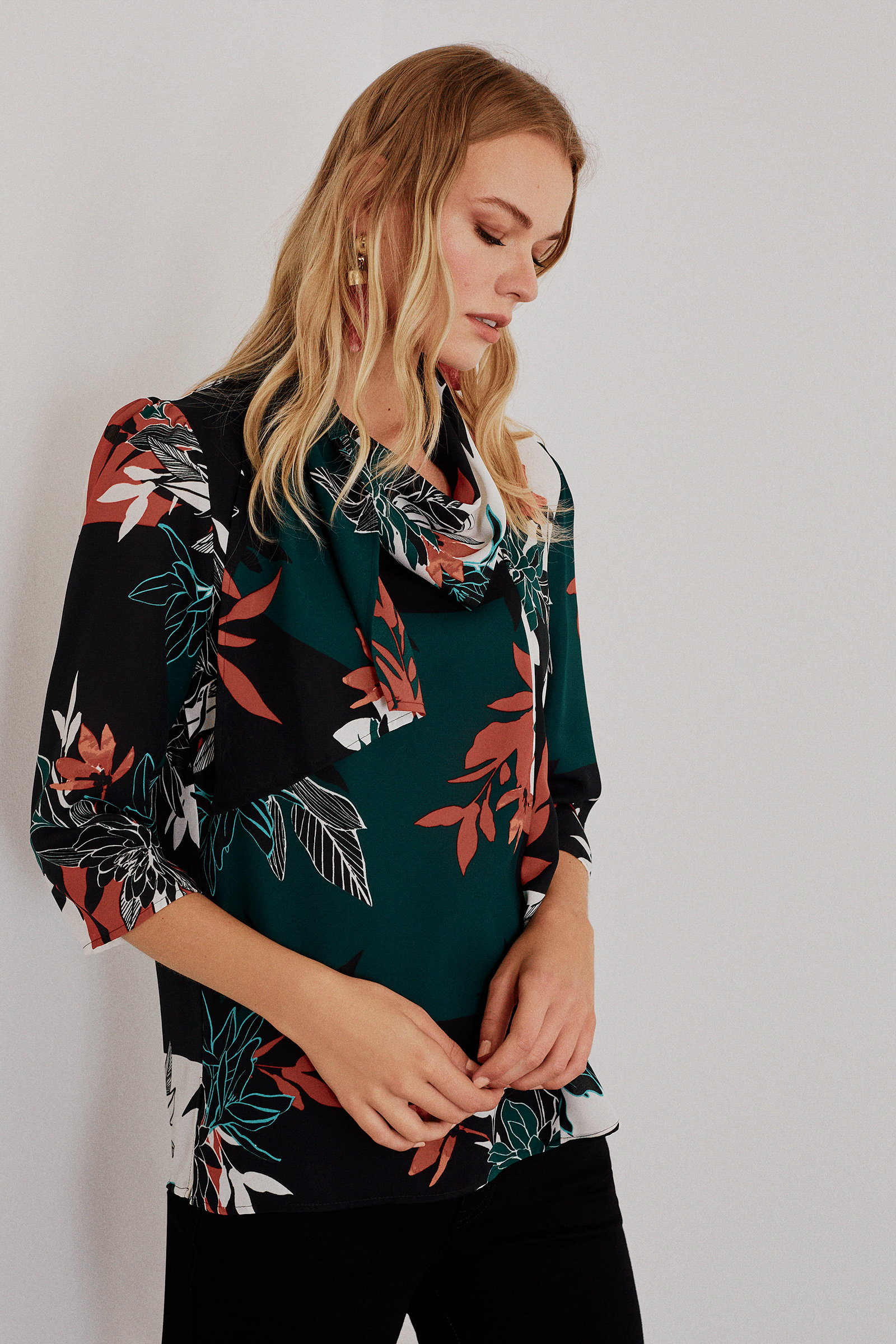 NARAMAXX 1734 BLUZ EKOSE