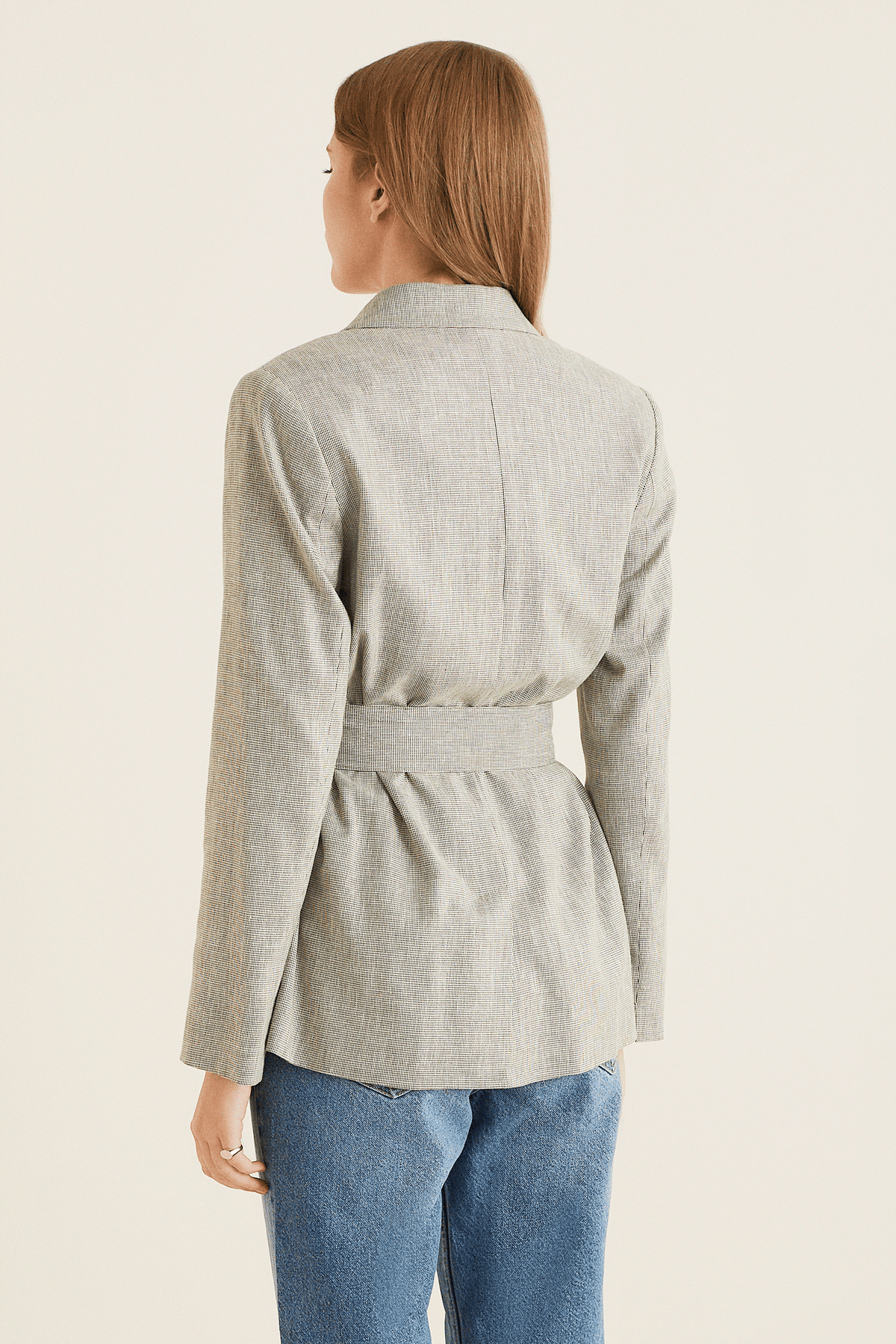 Kuşaklı Blazer Ceket