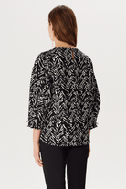 Balon Kollu Kol Ucu Detaylı Bluz