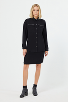 Zincir Detaylı Gömlek Ceket