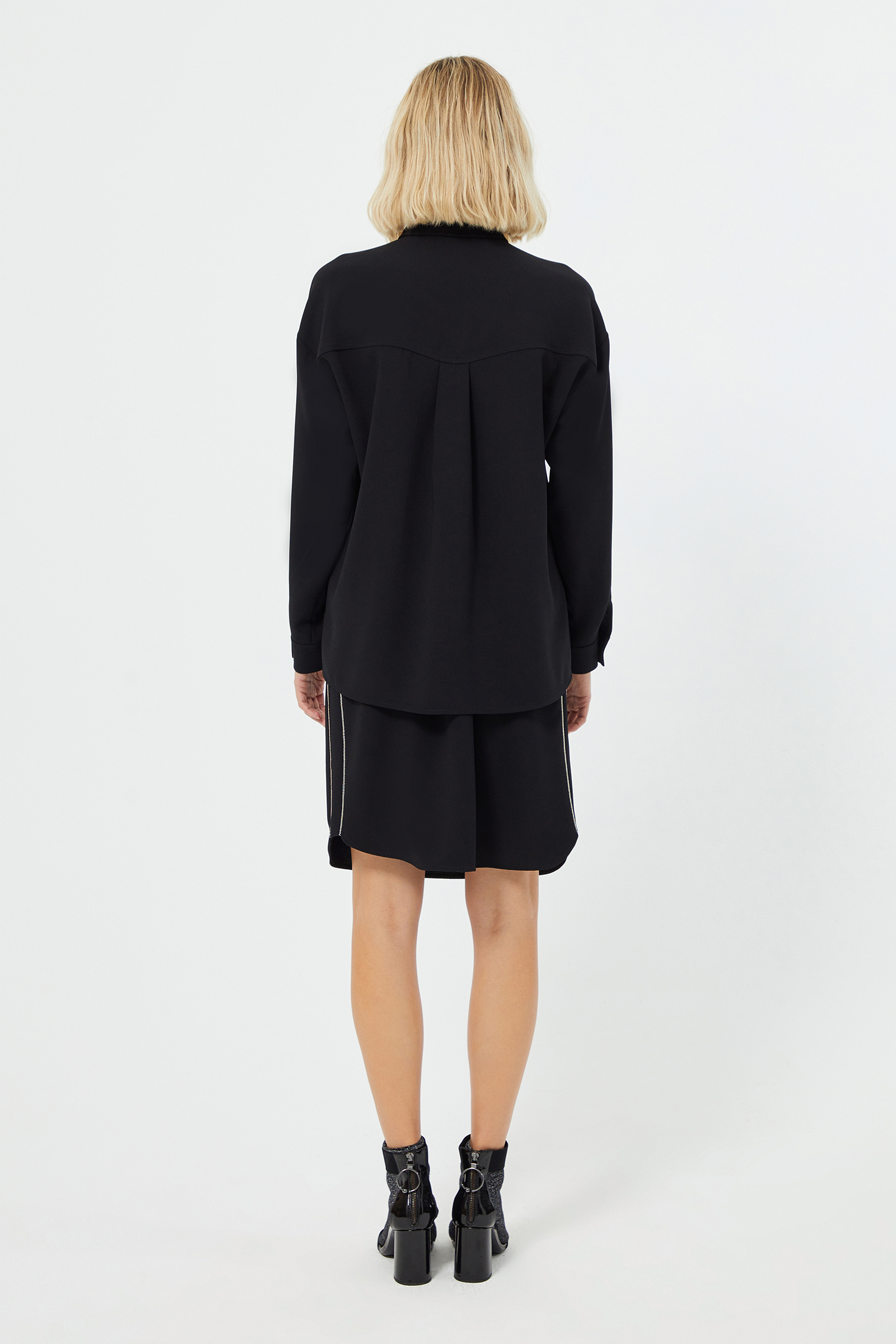 Zincir Detaylı Gömlek Ceket