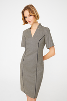 Yarım Kollu Kuplu Elbise