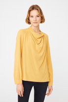 Degaje Yaka Desenli Bluz