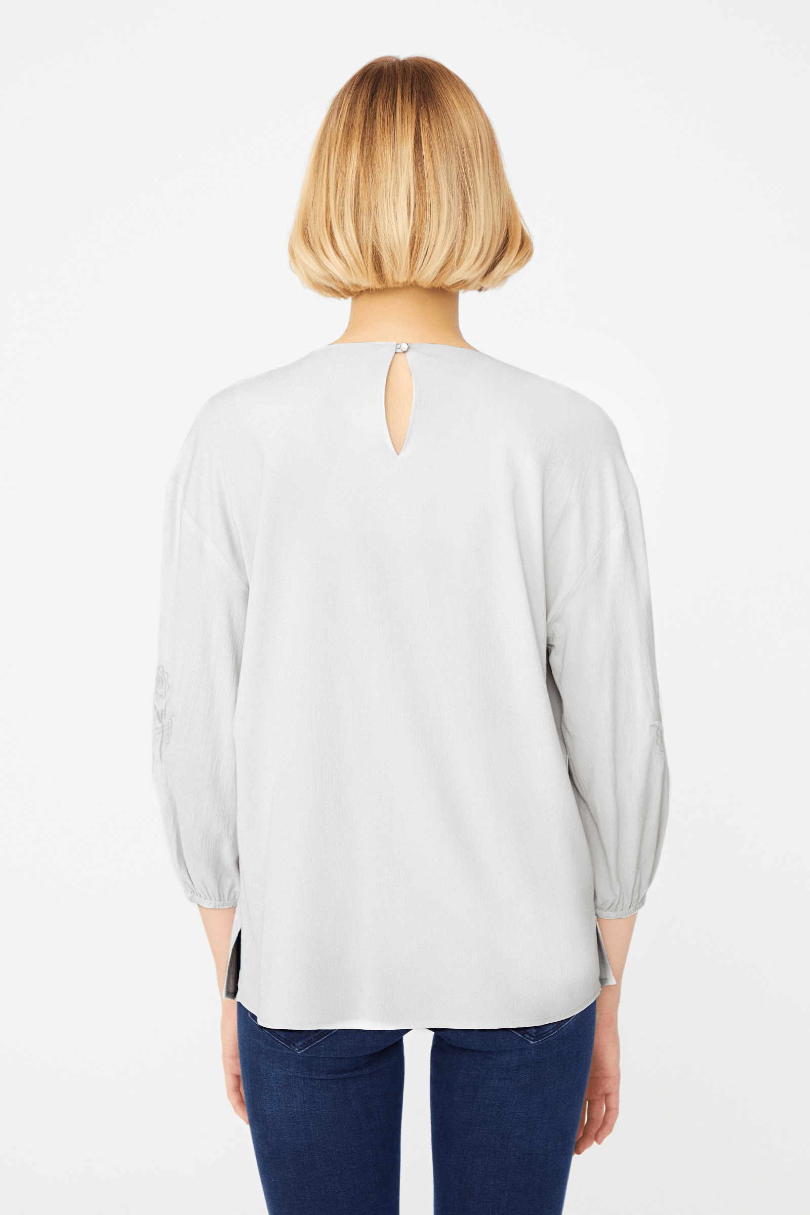 Truvakar Kol Nakış Detaylı Bluz