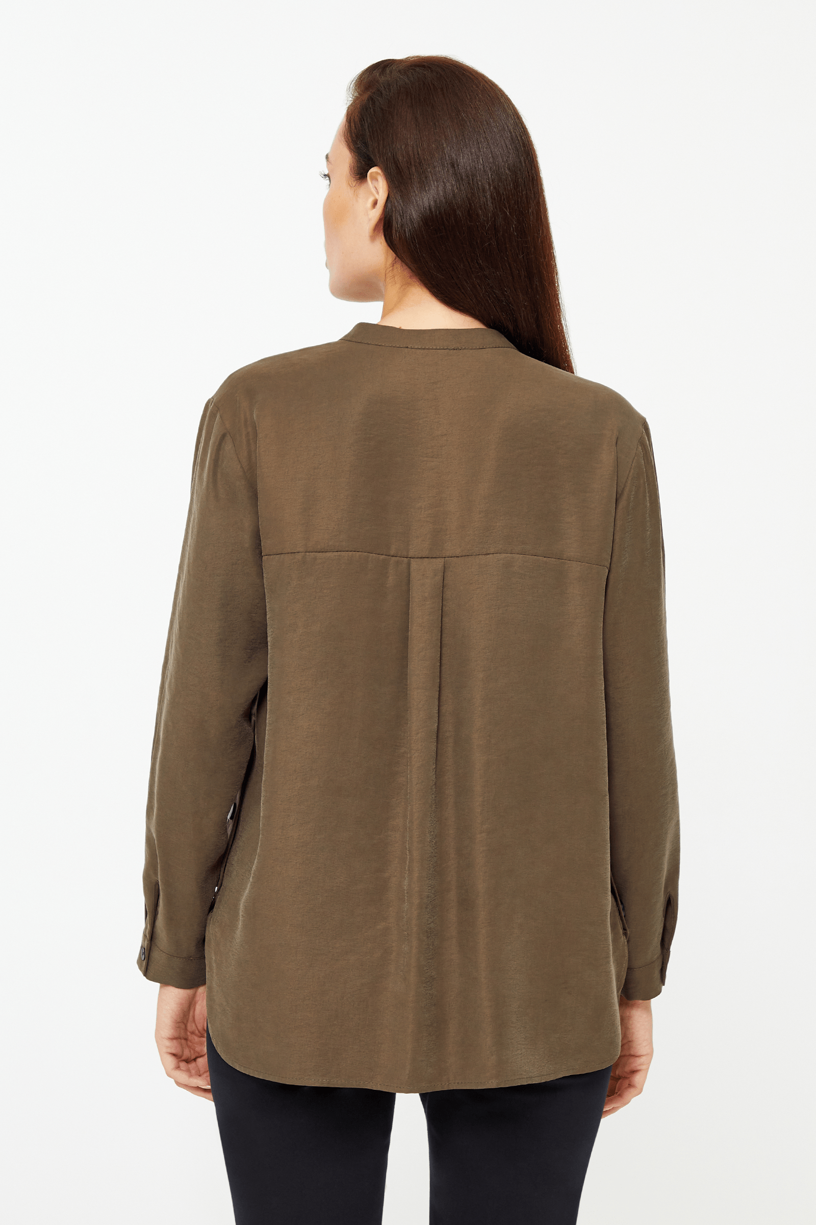 Yanları Çıtçıt Detaylı Bluz