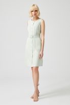 Kemerli Aksesuar Detayli Elbise