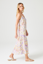 V Yaka Askılı Elbise