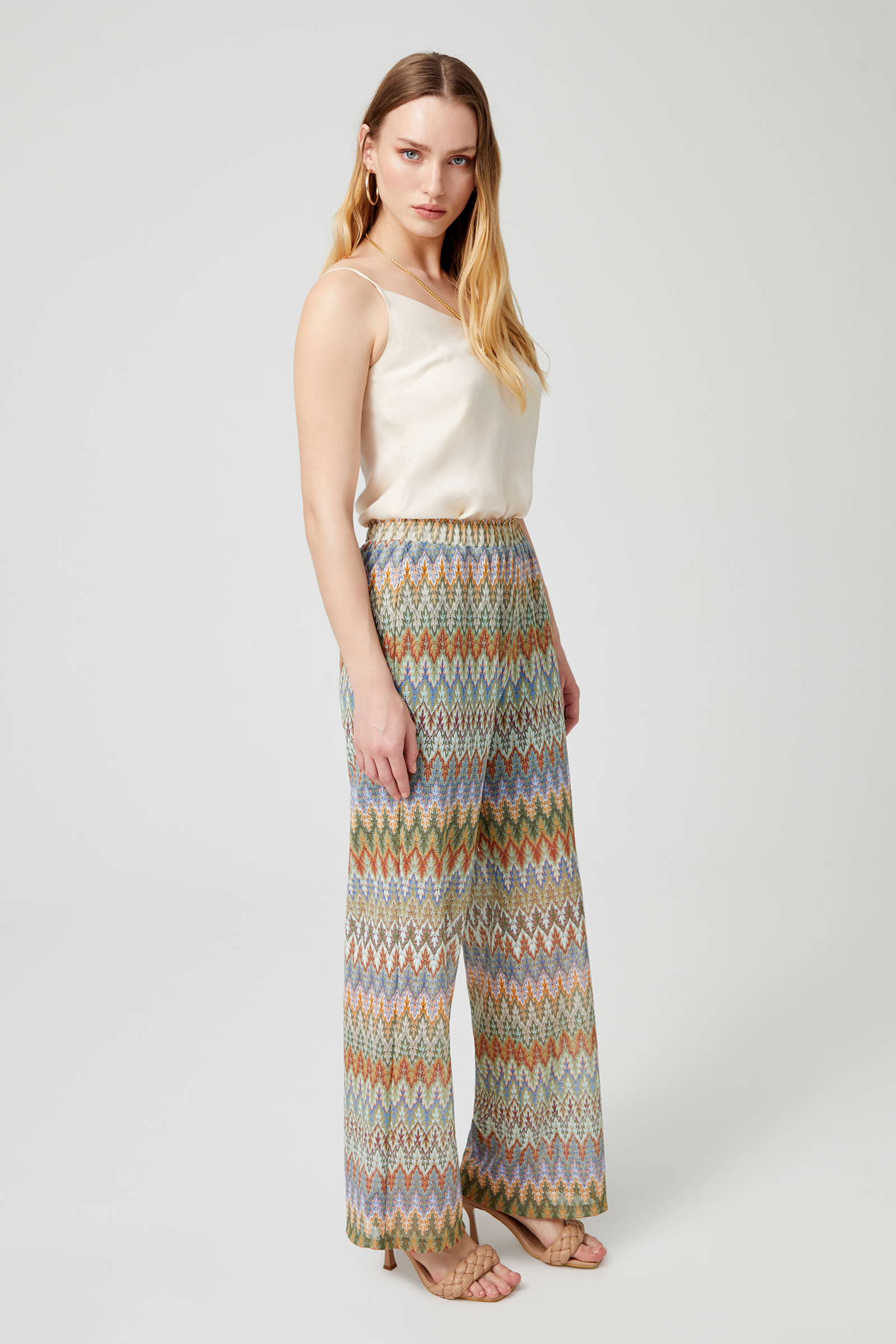 Beli Lastikli Raşel Pantolon