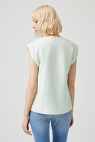 Fermuarlı Poplin Bluz