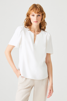 Kolu Büzgü Detaylı Bluz