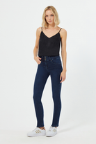 Push-Up Dar Paça Denim Pantolon