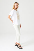 Önü Baskılı T-Shirt