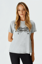 Pul İşlemeli T-shirt