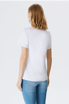 Baskılı Ve Taşlı T-shirt