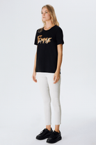 Pul İşlemeli T-shirt