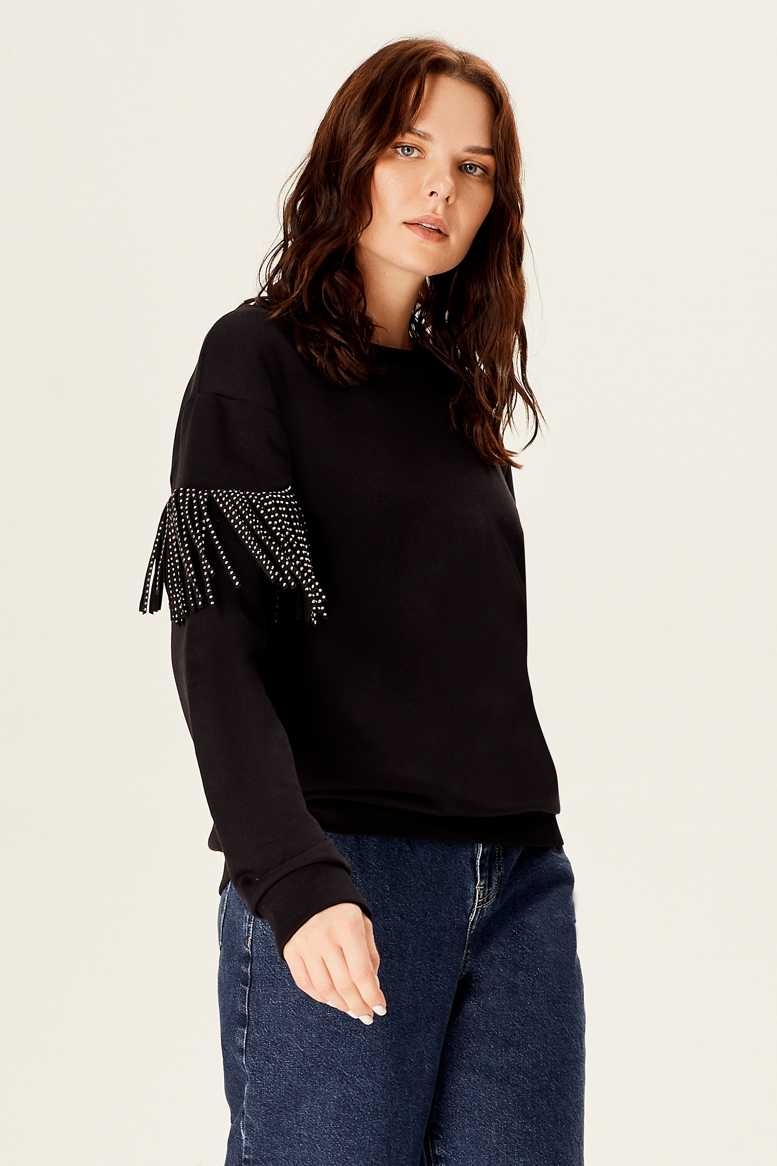 Püsküllü SweatShirt
