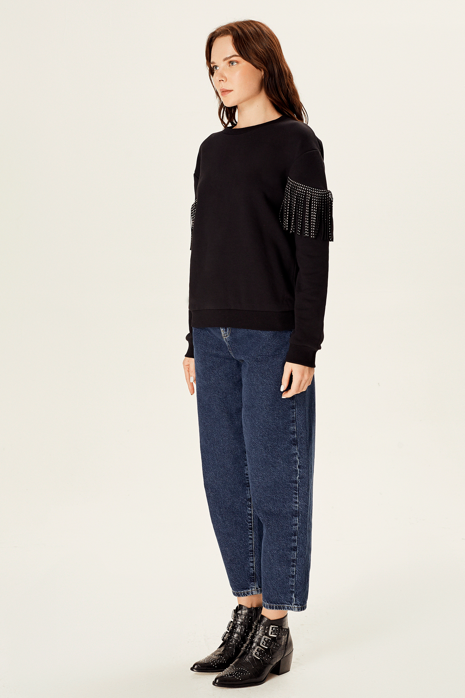 Püsküllü SweatShirt