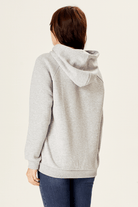 Kapüşonlu Nakışlı Sweatshirt