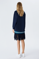Dantelli Sweat Elbise