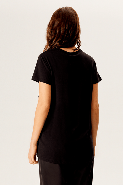 Kontrast T-shirt